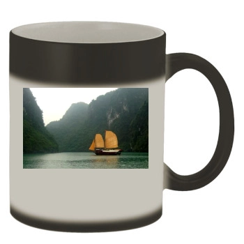 Mountains Color Changing Mug