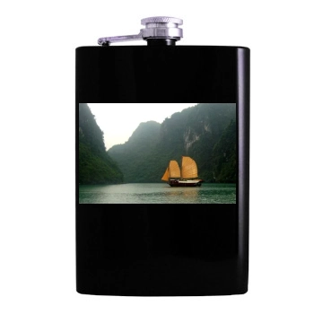 Mountains Hip Flask