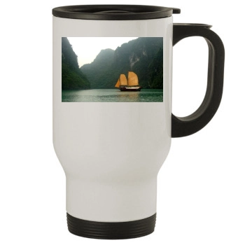 Mountains Stainless Steel Travel Mug