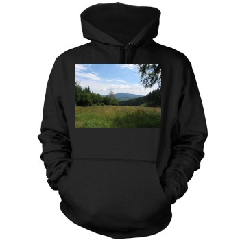 Mountains Mens Pullover Hoodie Sweatshirt