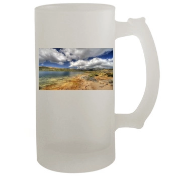 Mountains 16oz Frosted Beer Stein