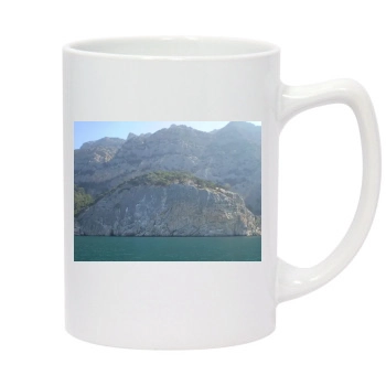 Mountains 14oz White Statesman Mug