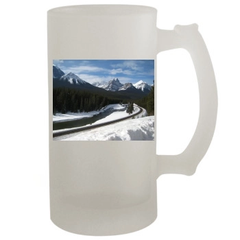 Mountains 16oz Frosted Beer Stein