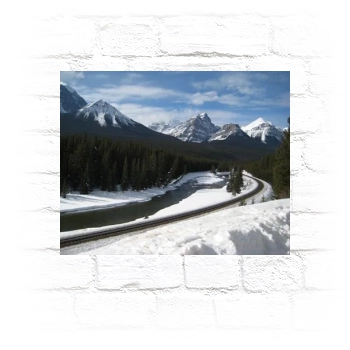 Mountains Metal Wall Art