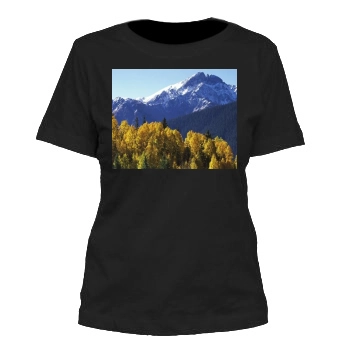 Mountains Women's Cut T-Shirt