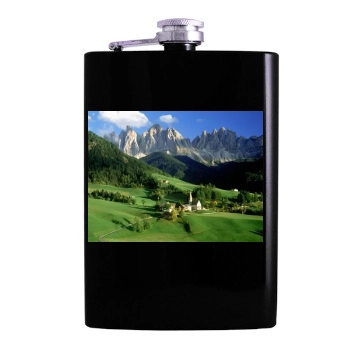 Mountains Hip Flask