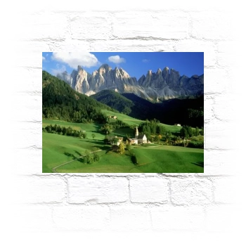 Mountains Metal Wall Art