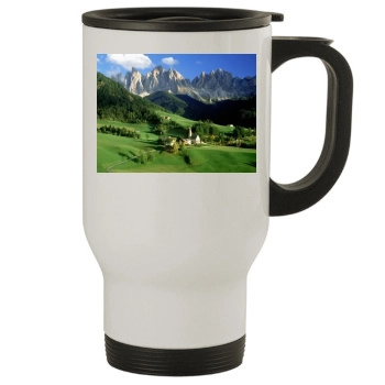 Mountains Stainless Steel Travel Mug