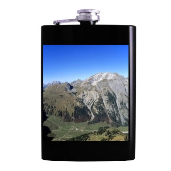 Mountains Hip Flask