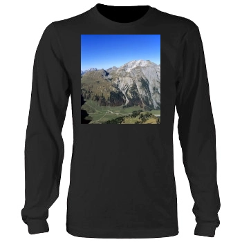 Mountains Men's Heavy Long Sleeve TShirt