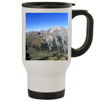 Mountains Stainless Steel Travel Mug