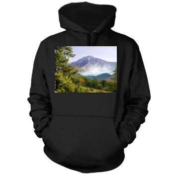 Mountains Mens Pullover Hoodie Sweatshirt