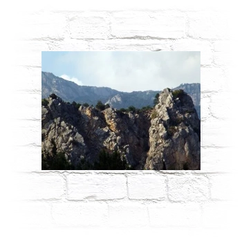 Mountains Metal Wall Art