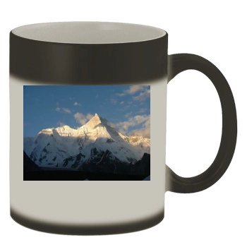 Mountains Color Changing Mug