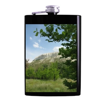 Mountains Hip Flask