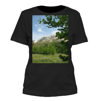 Mountains Women's Cut T-Shirt