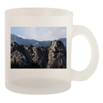 Mountains 10oz Frosted Mug