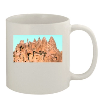 Mountains 11oz White Mug