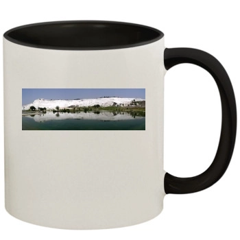 Mountains 11oz Colored Inner & Handle Mug