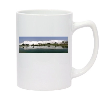 Mountains 14oz White Statesman Mug