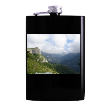 Mountains Hip Flask