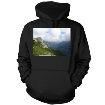 Mountains Mens Pullover Hoodie Sweatshirt