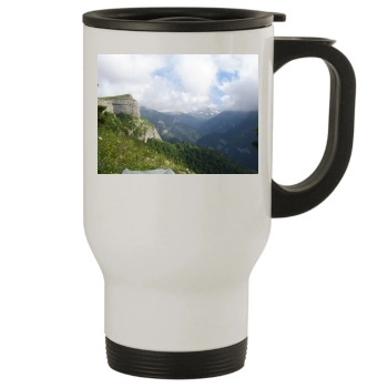 Mountains Stainless Steel Travel Mug