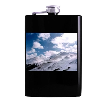 Mountains Hip Flask