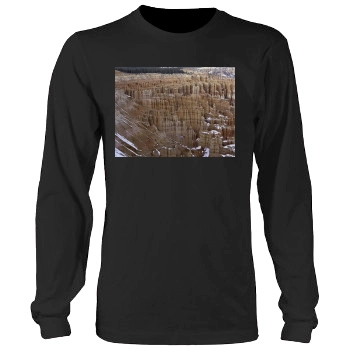 Mountains Men's Heavy Long Sleeve TShirt