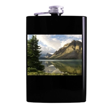 Mountains Hip Flask