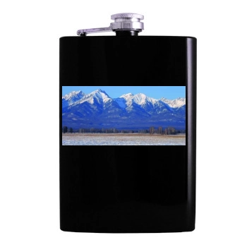 Mountains Hip Flask