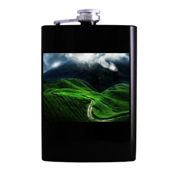 Mountains Hip Flask