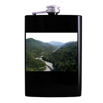 Mountains Hip Flask