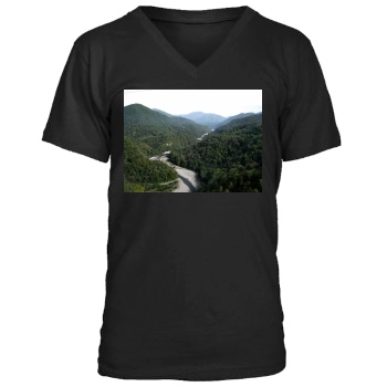 Mountains Men's V-Neck T-Shirt