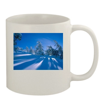 Mountains 11oz White Mug