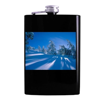 Mountains Hip Flask