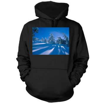 Mountains Mens Pullover Hoodie Sweatshirt