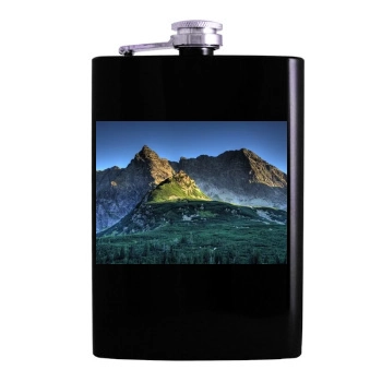 Mountains Hip Flask