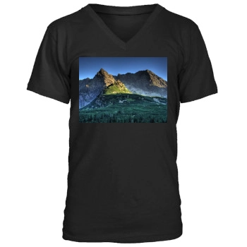 Mountains Men's V-Neck T-Shirt