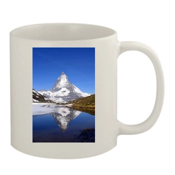 Mountains 11oz White Mug