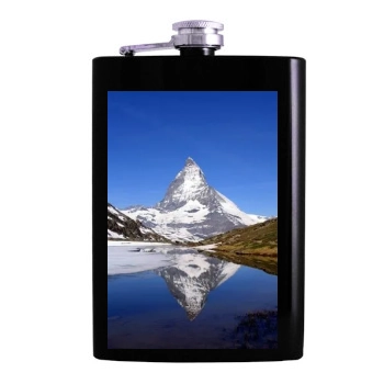 Mountains Hip Flask