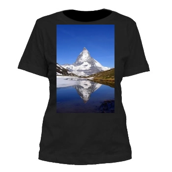 Mountains Women's Cut T-Shirt