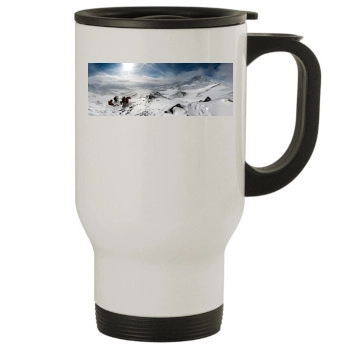 Mountains Stainless Steel Travel Mug