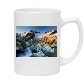 Mountains 14oz White Statesman Mug