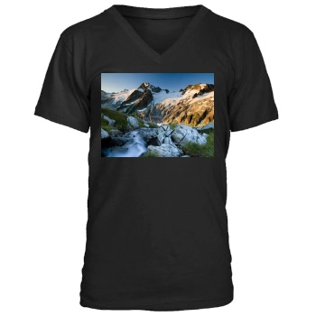 Mountains Men's V-Neck T-Shirt