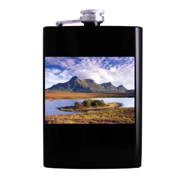 Mountains Hip Flask