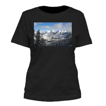 Mountains Women's Cut T-Shirt