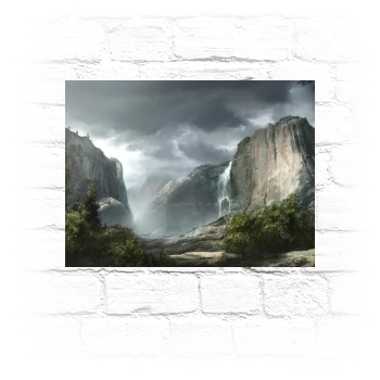 Mountains Metal Wall Art