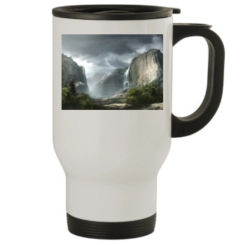 Mountains Stainless Steel Travel Mug