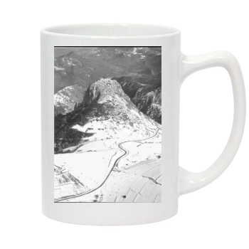 Mountains 14oz White Statesman Mug